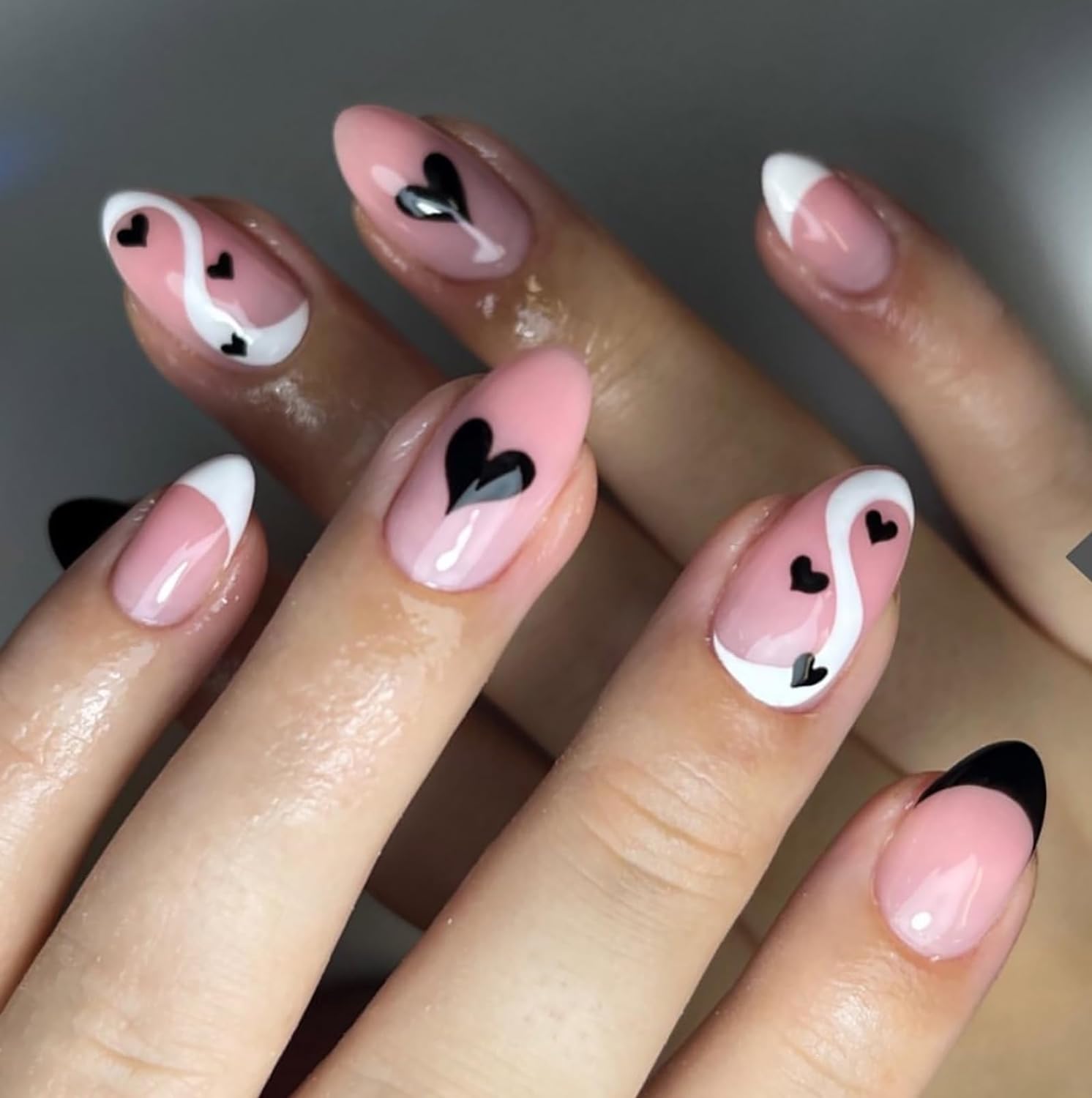 valentines nails, valentines nails 2024, cute valentines nails, pink valentines nails, black valentines nails, red valentines nails, simple valentines nails, short valentines nails