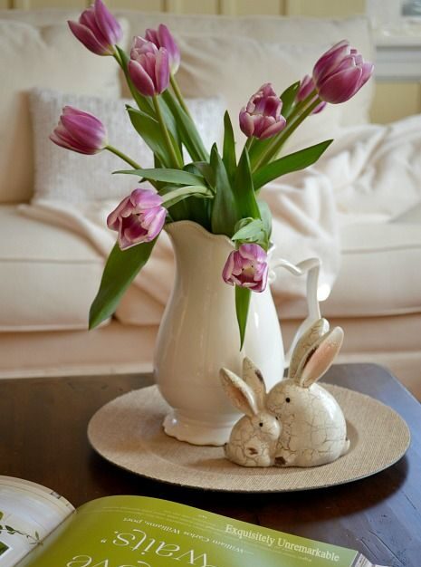 easter decor, easter decor ideas, hobby lobby easter decor