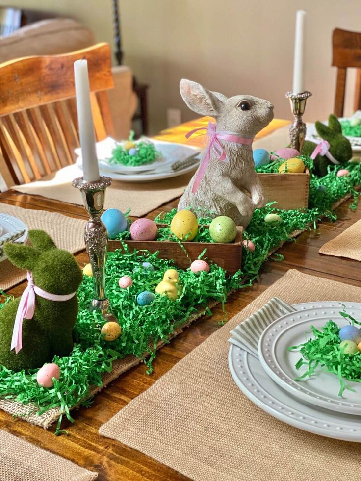 easter decor, easter decor ideas, hobby lobby easter decor