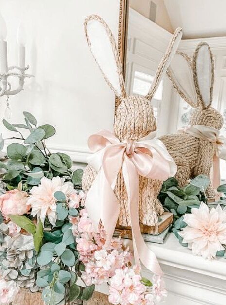 easter decor, easter decor ideas, hobby lobby easter decor