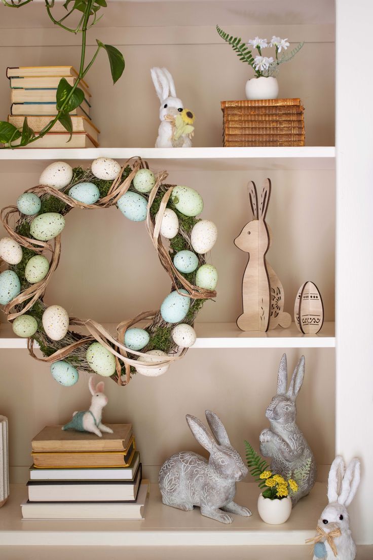 easter decor, easter decor ideas, hobby lobby easter decor