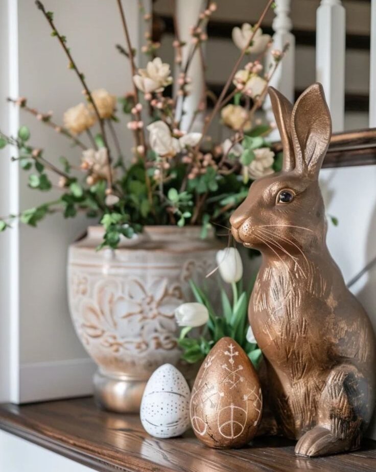 easter decor, easter decor ideas, hobby lobby easter decor